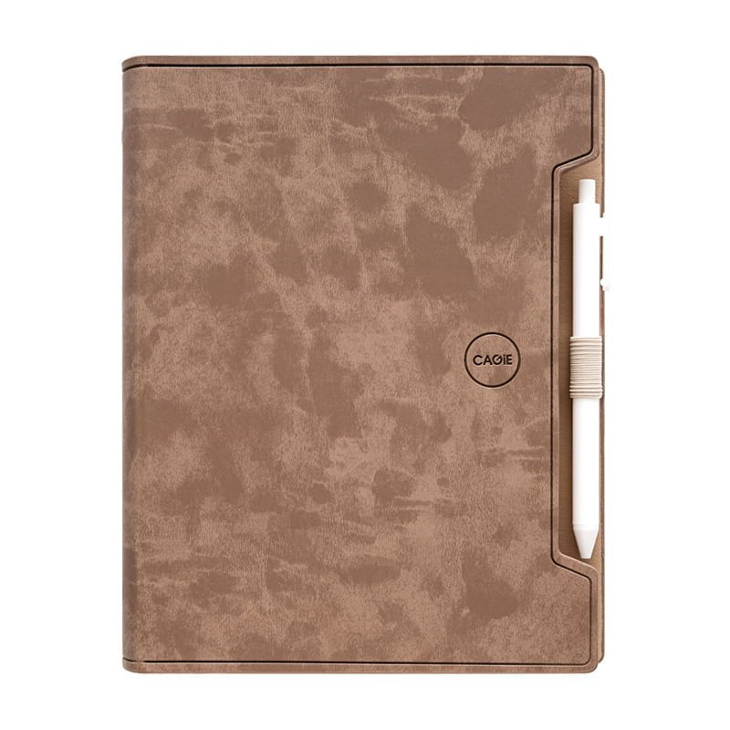 CAGiE Detachable Business Loose-Leaf Notebook - Brown image