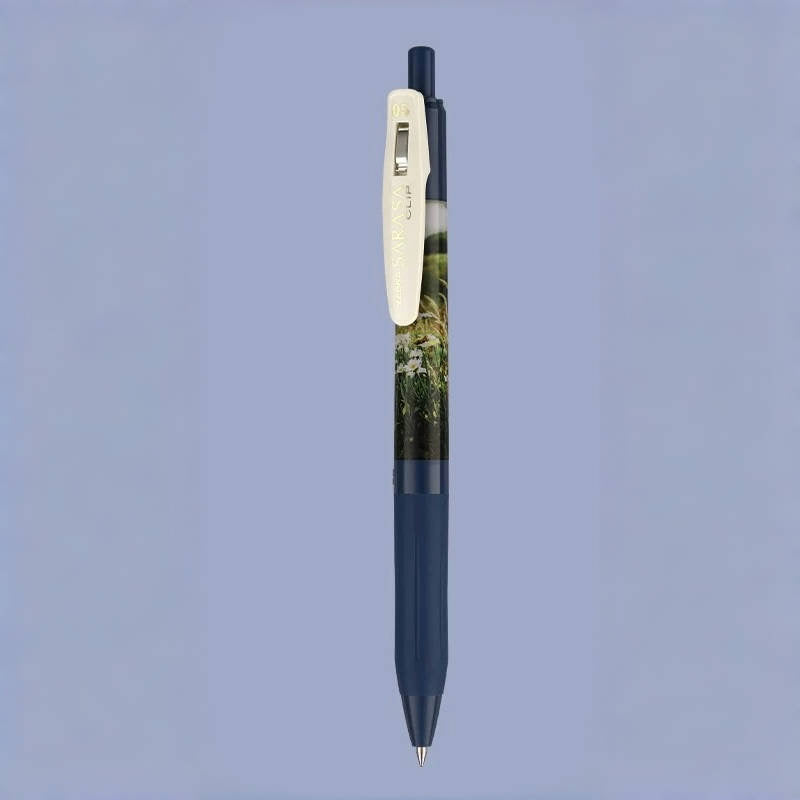 ZEBRA JJ15 Limited Edition Flower Retro Color Gel Pen Set β 0.5mm Ink Matches Barrel