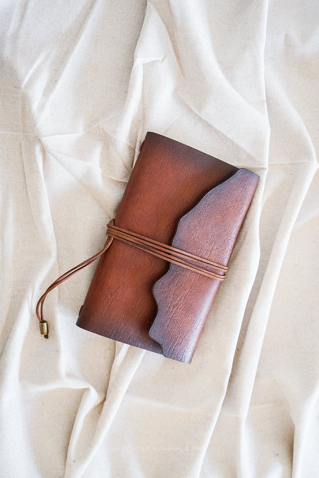 Mystic Waves Notebook - Brown image