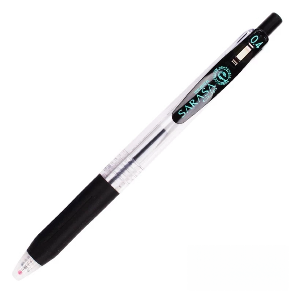 ZEBRA Sarasa Clip Retractable JJ15 Gel Pen - 0.4mm/0.5mm/0.7mm/1.0mm
