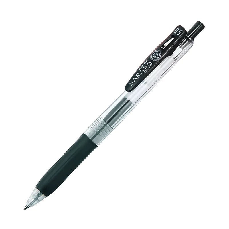 Zebra Sarasa Clip 0.5mm Black JJ15-BK 10 pens (set) Gel Ink Rollerball