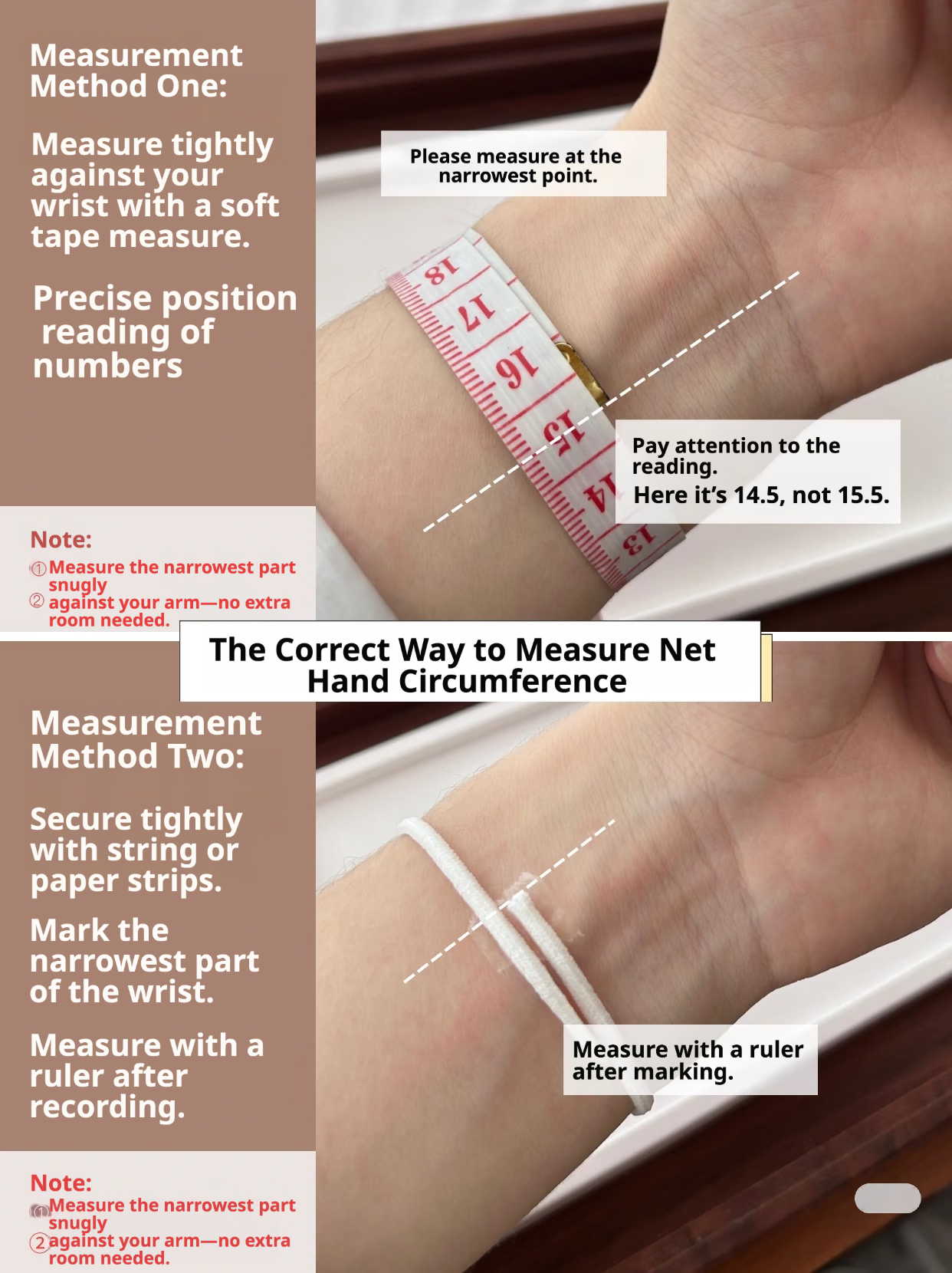 XYD PLUS gift studio — How to measure your size