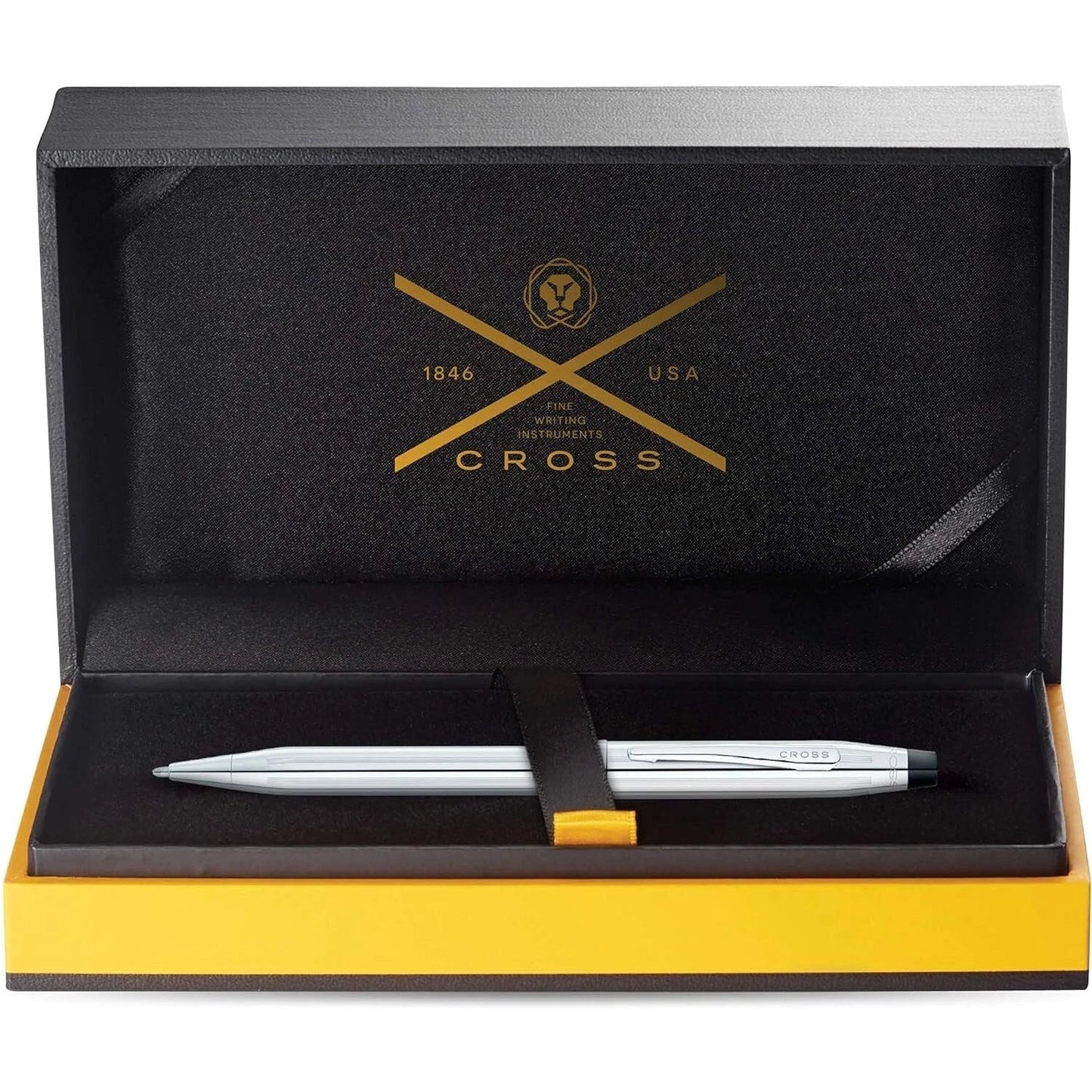 Cross Century II Ballpoint Pen | Lustrous Chrome | Classic Luxury Writing Instrument | Executive Gift — view 3 | luxury…
