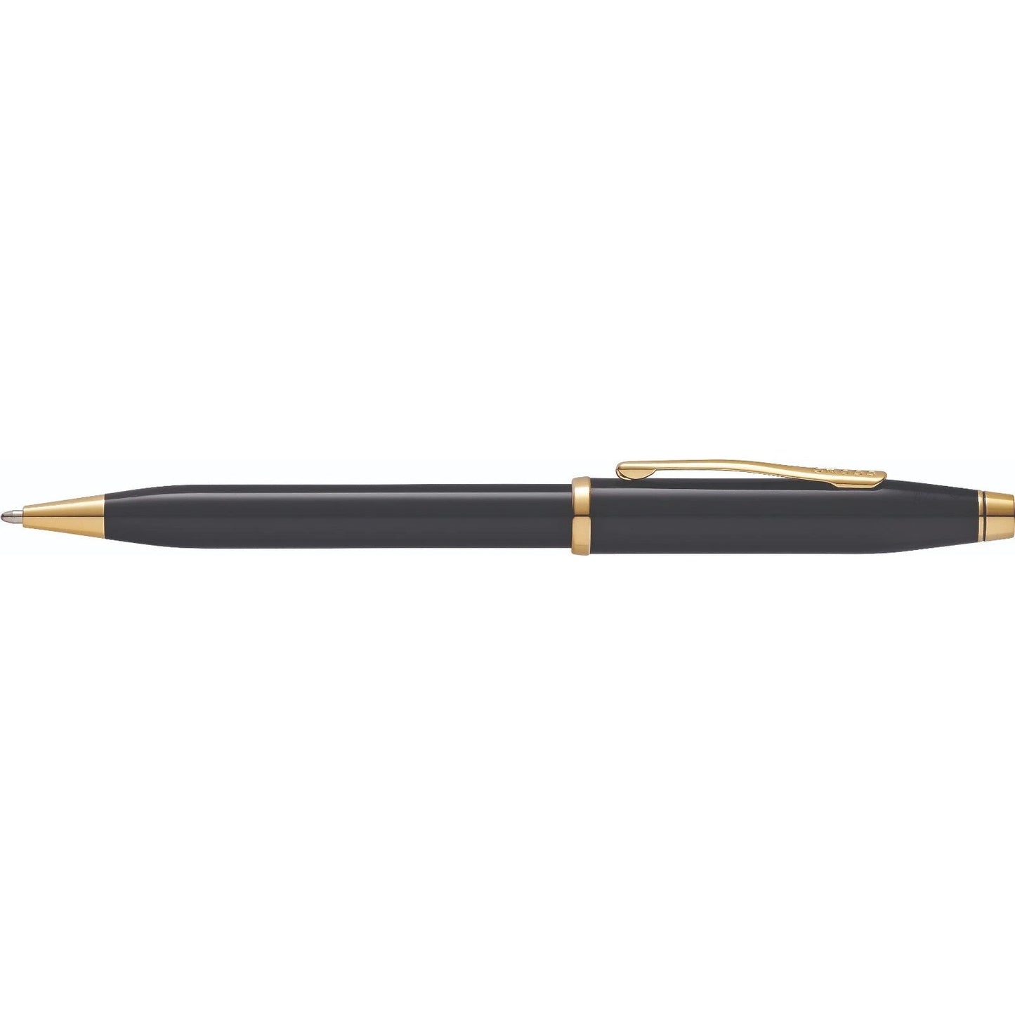 Cross Century II Ballpoint Pen | Black Lacquer & 23ct Gold Trim | Luxury Writing Instrument | Premium Executive Gift — view…