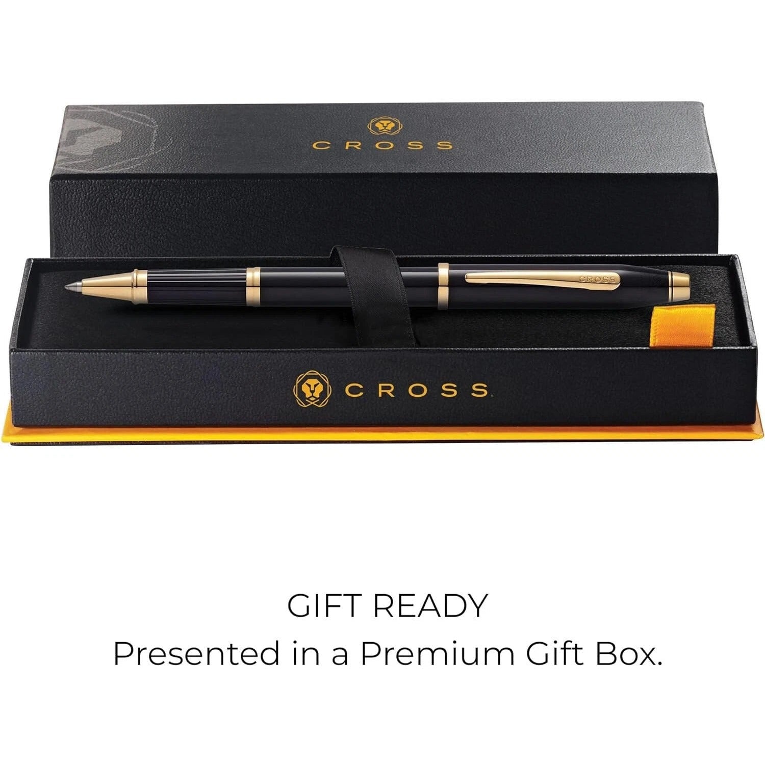 Cross Century II Classic Black Rollerball Pen | Timeless Luxury Writing Instrument | Executive & Gift Pen — view 3 | luxury…