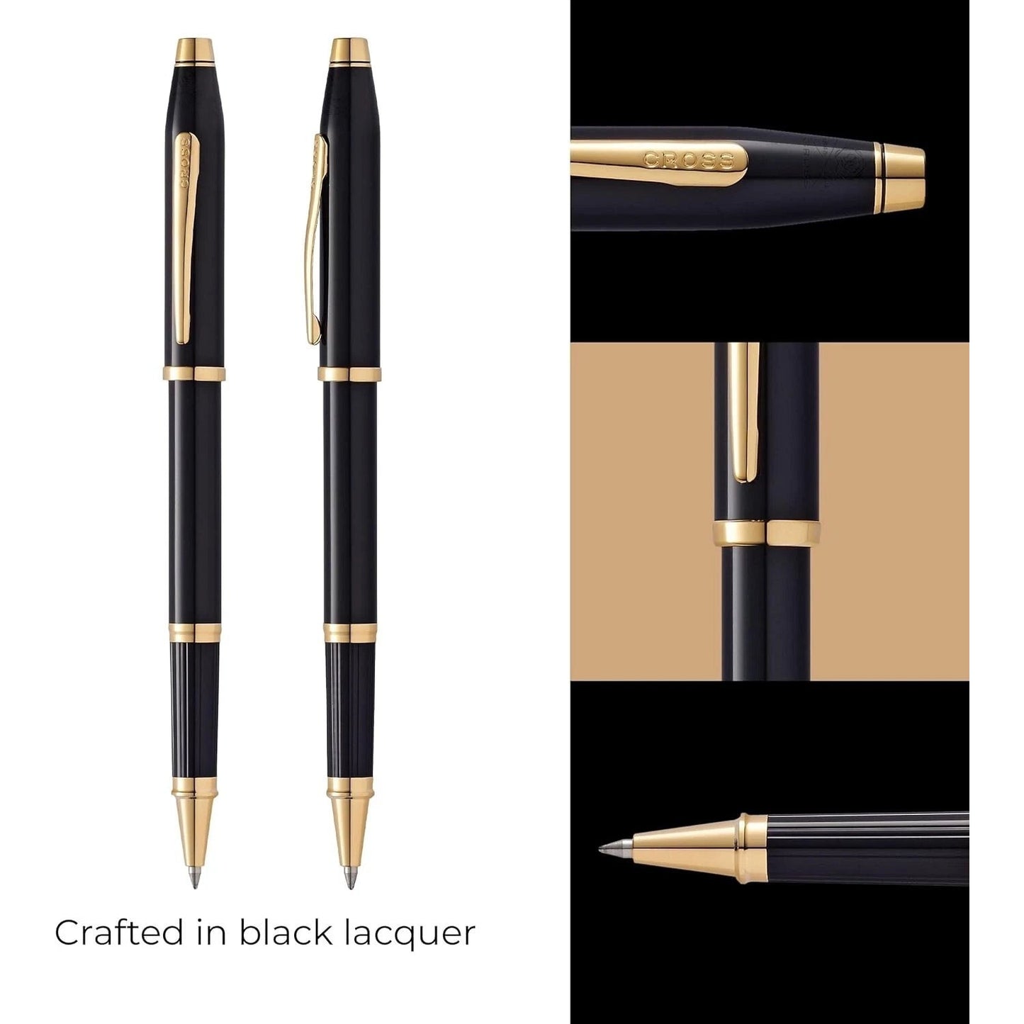 Cross Century II Classic Black Rollerball Pen | Timeless Luxury Writing Instrument | Executive & Gift Pen — view 5 | luxury…