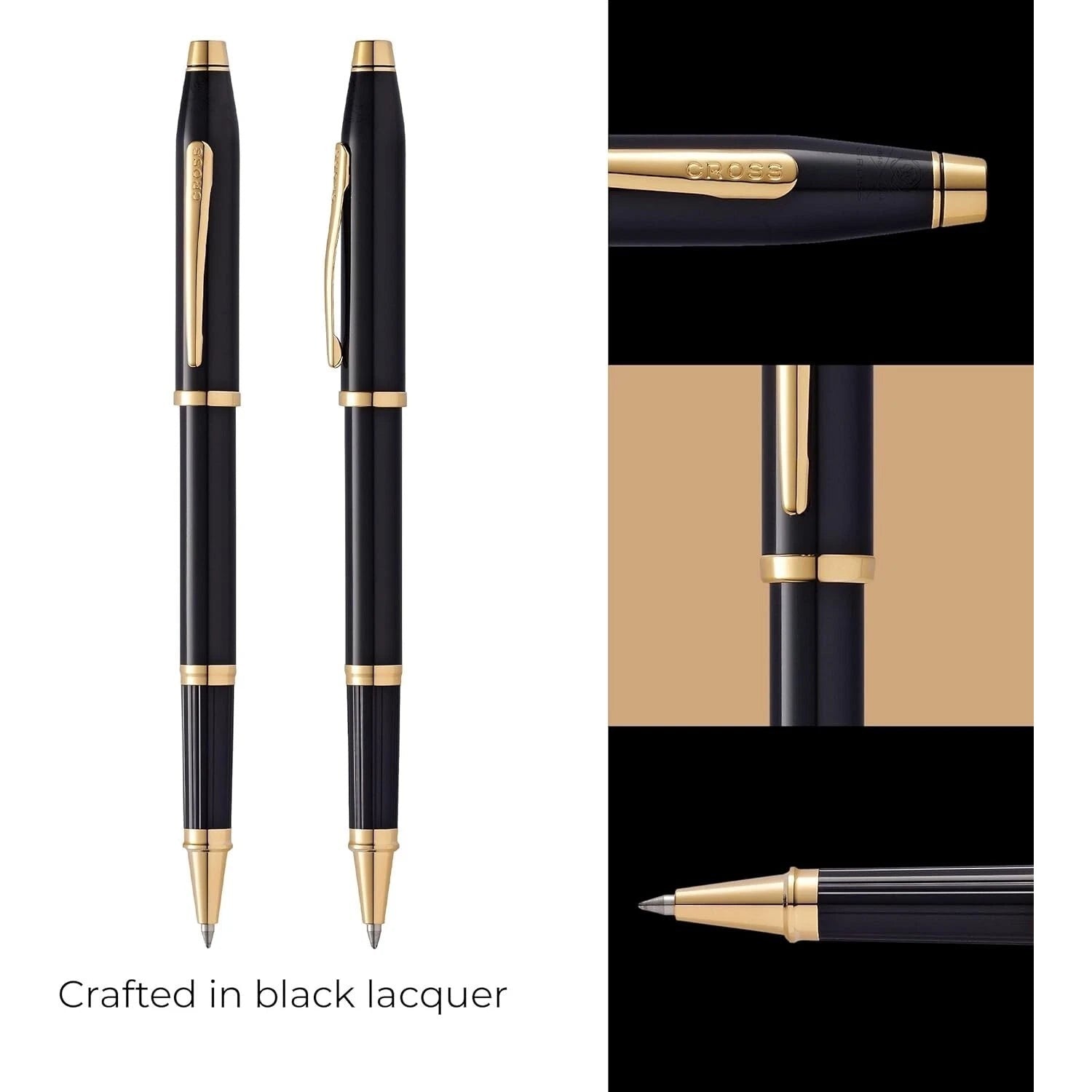 Cross Century II Classic Black Rollerball Pen | Timeless Luxury Writing Instrument | Executive & Gift Pen — view 5 | luxury…