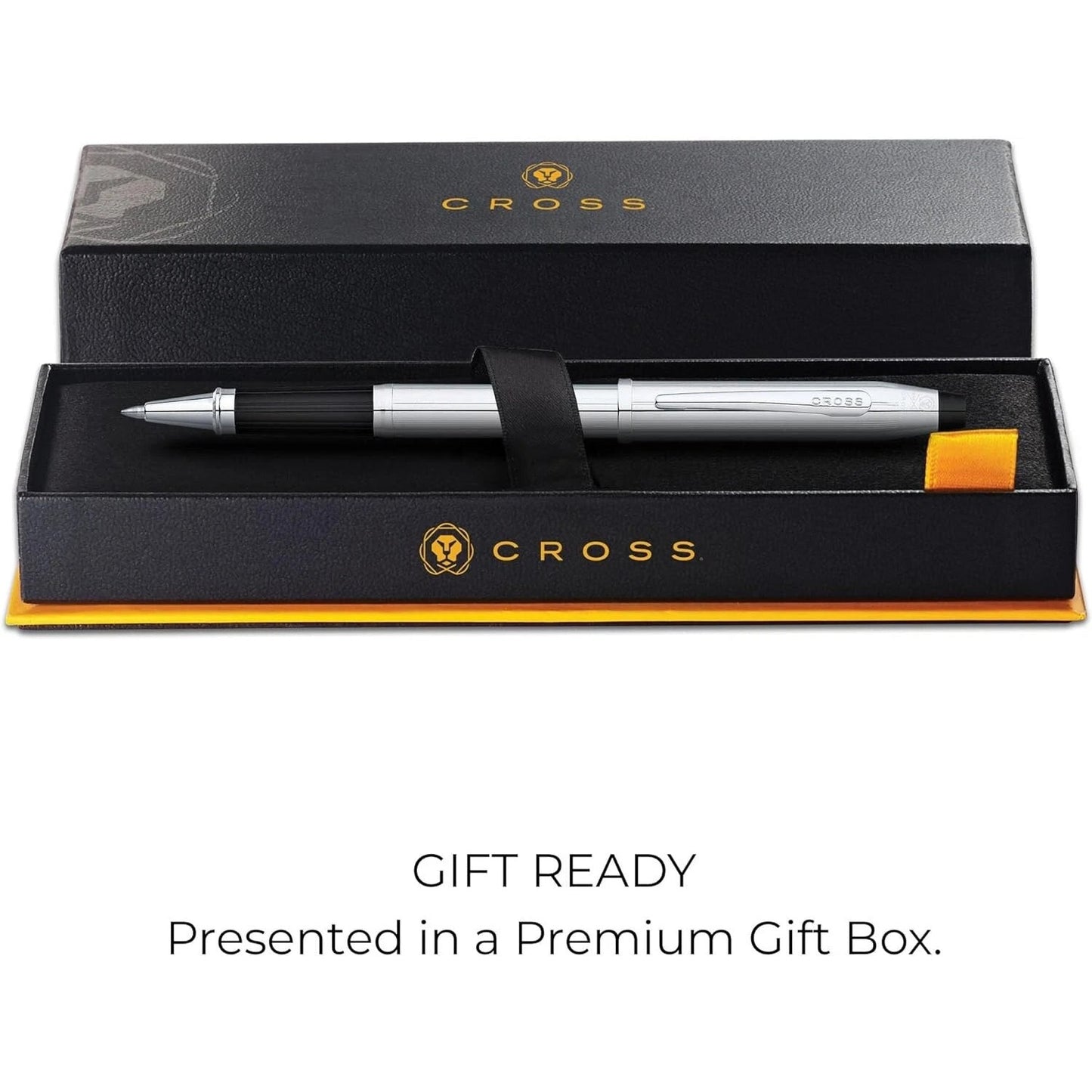 Cross Century II Rollerball Pen | Lustrous Chrome | Smooth Liquid Ink | Premium Executive Writing Instrument — view 3 |…