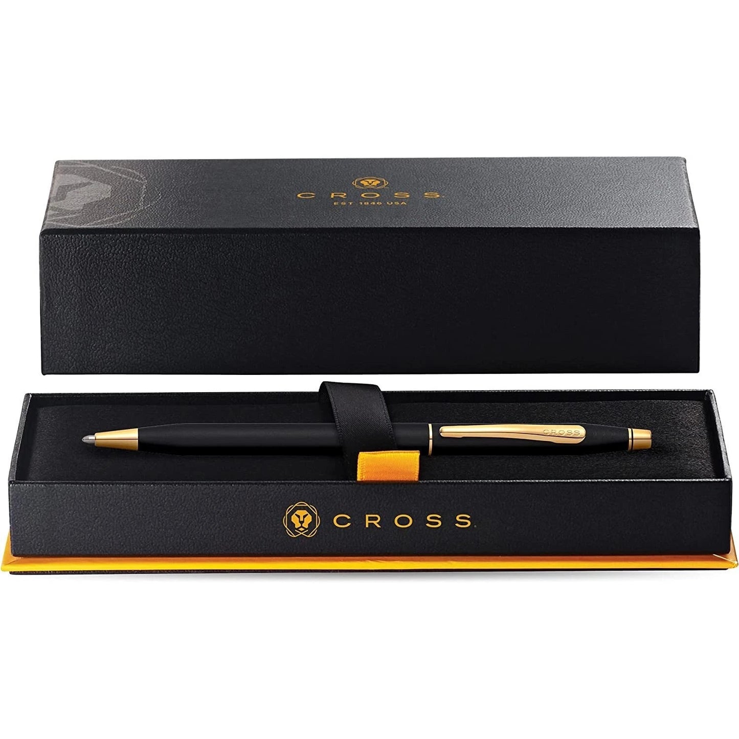 Cross Classic Century Classic Black Ballpoint Pen | Sleek All-Black Luxury Writing Instrument | Executive & Gift Pen …