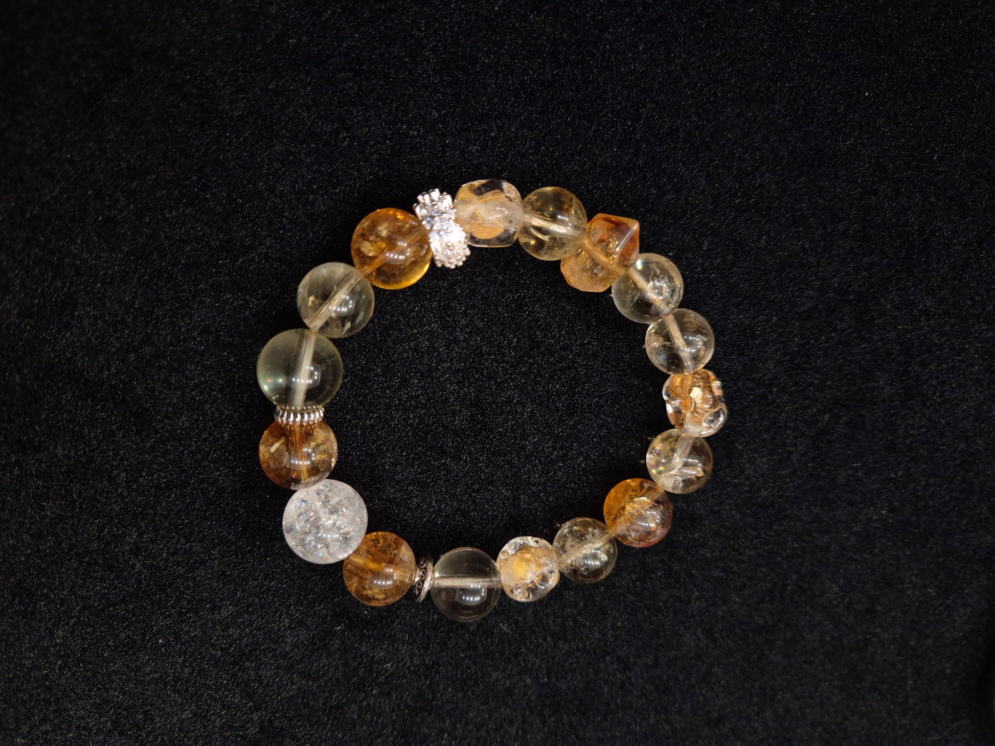 Beaded bracelet made by customer in canberra 