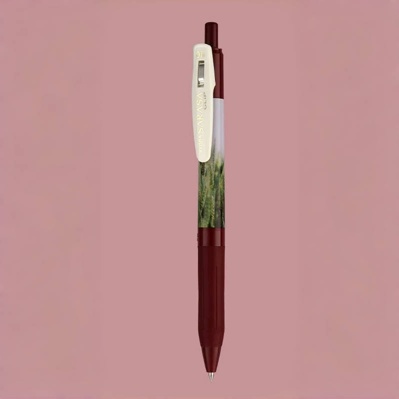 ZEBRA JJ15 Limited Edition Flower Retro Color Gel Pen Set – 0.5mm Ink Matches Barrel