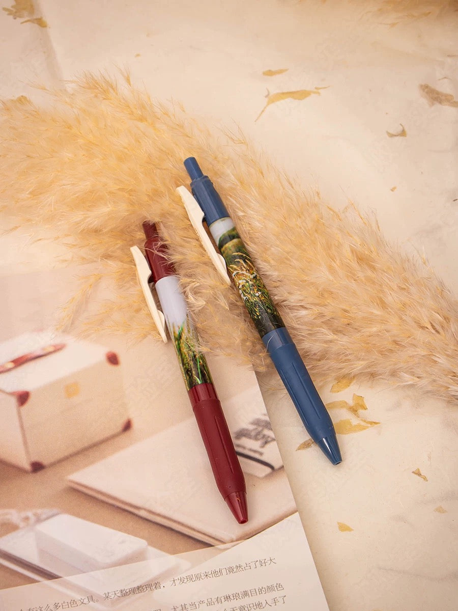 ZEBRA JJ15 Limited Edition Flower Retro Color Gel Pen Set – 0.5mm Ink Matches Barrel