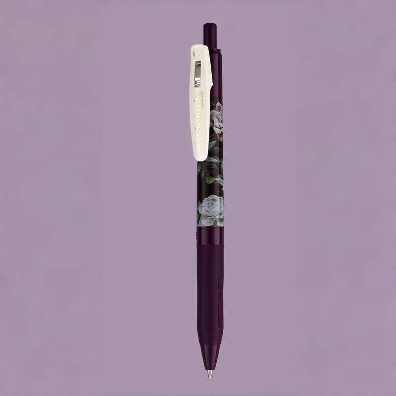 ZEBRA JJ15 Limited Edition Flower Retro Color Gel Pen Set – 0.5mm Ink Matches Barrel