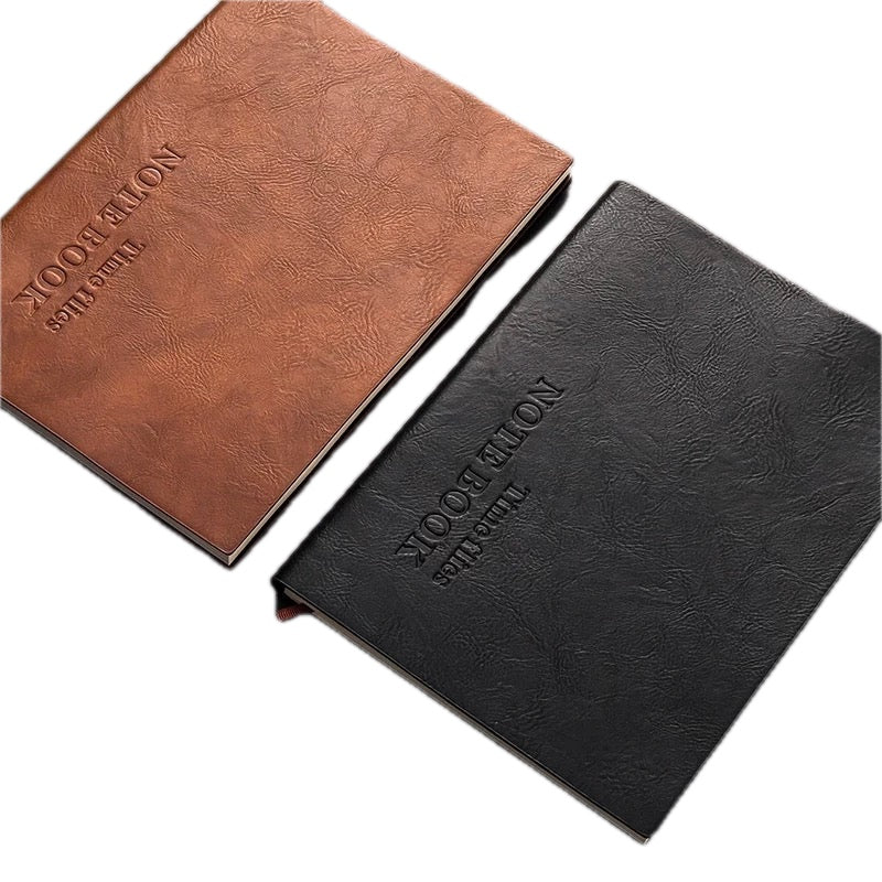 Premium A4 Thickened Soft Leather Notebook – Vintage-Inspired Journal for Office, Student, and Creative Use — view 8 |…