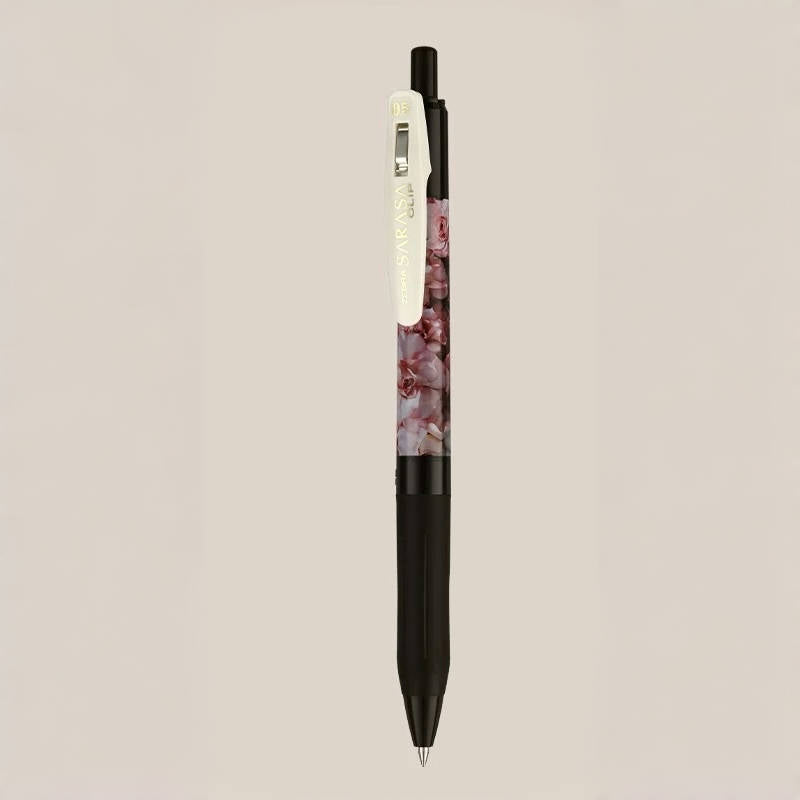 ZEBRA JJ15 Limited Edition Flower Retro Color Gel Pen Set – 0.5mm Ink Matches Barrel