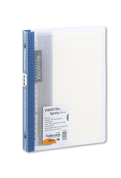 Foldermate WeWrite® Sporty Series A5 Loose-Leaf Notebook – 20 Rings