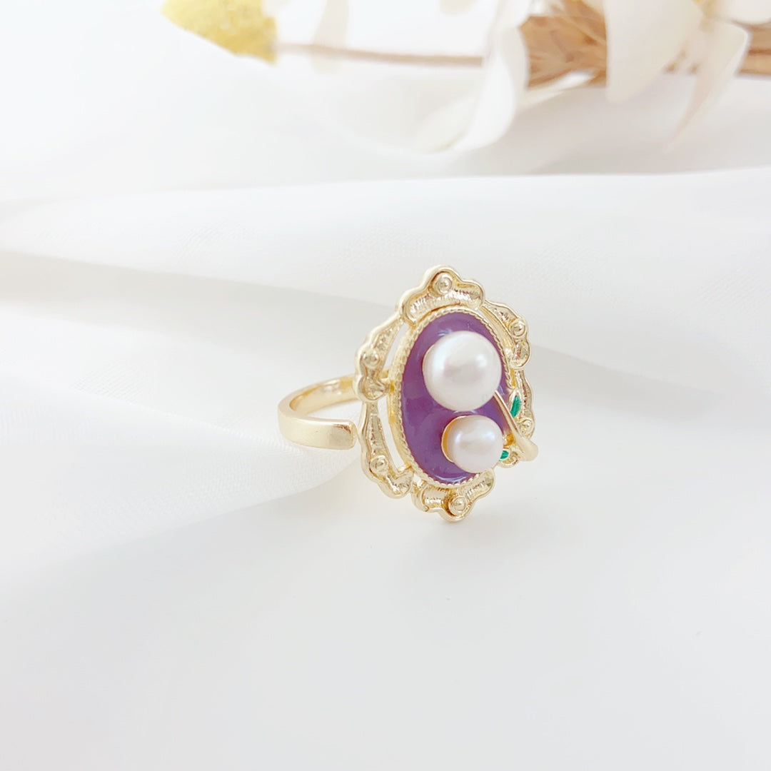 Lumiara Jewellery: Lavender Garden Pearl Ring