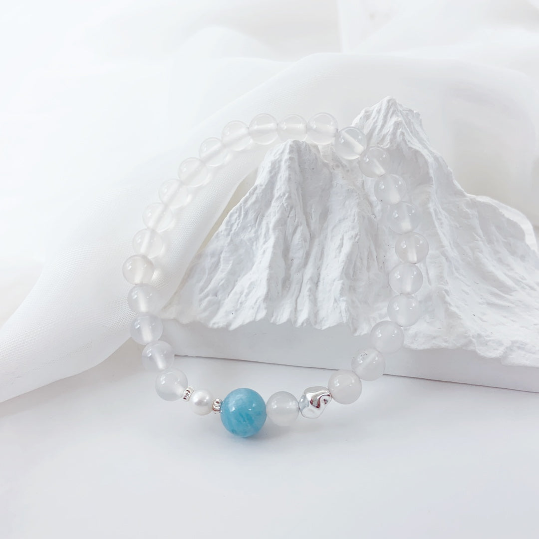 Lumiara Jewellery: Misty Blue Rain Bracelet