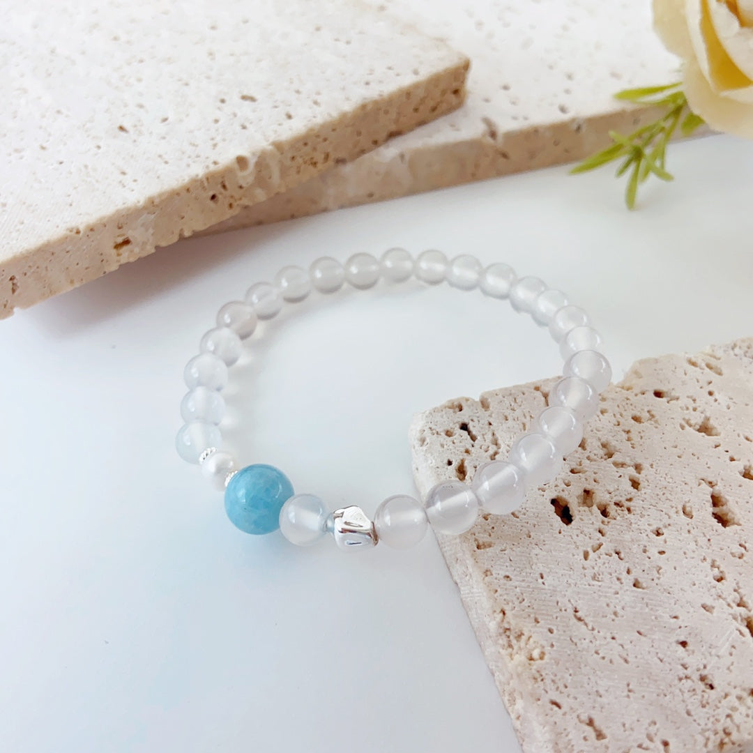 Lumiara Jewellery: Misty Blue Rain Bracelet