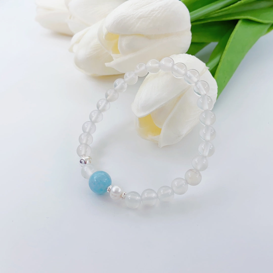 Lumiara Jewellery: Misty Blue Rain Bracelet