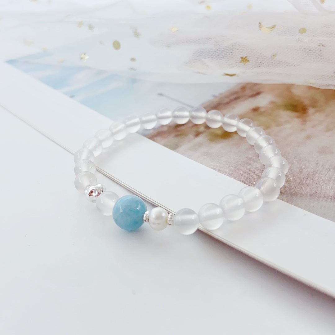 Lumiara Jewellery: Misty Blue Rain Bracelet