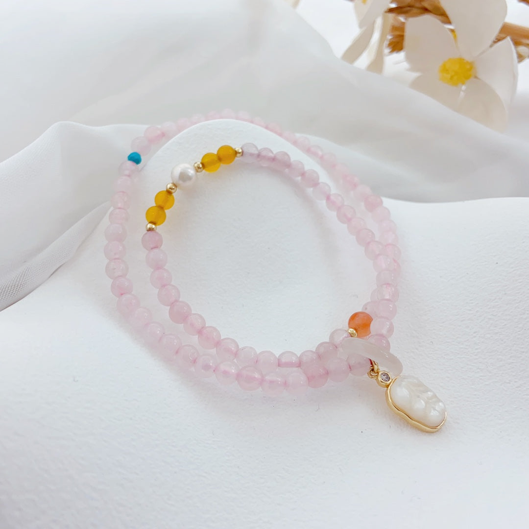 Lumiara Jewellery: Powdered Blossom Pearl Bracelet