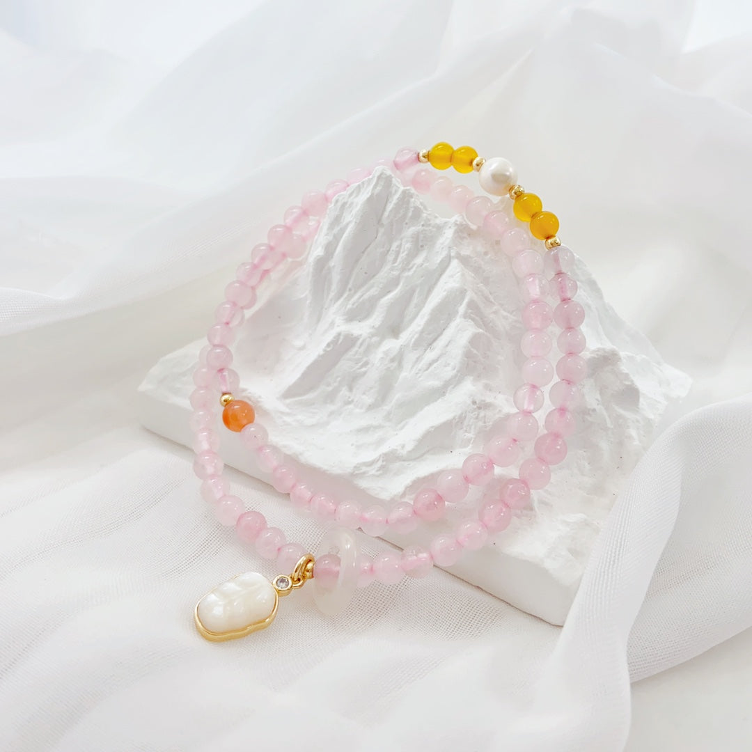 Lumiara Jewellery: Powdered Blossom Pearl Bracelet