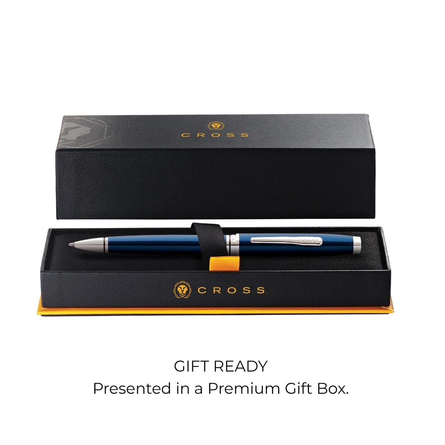 Cross Coventry Ballpoint Pen | Blue Lacquer & Chrome |… — lifestyle | luxury pen gift Canberra
