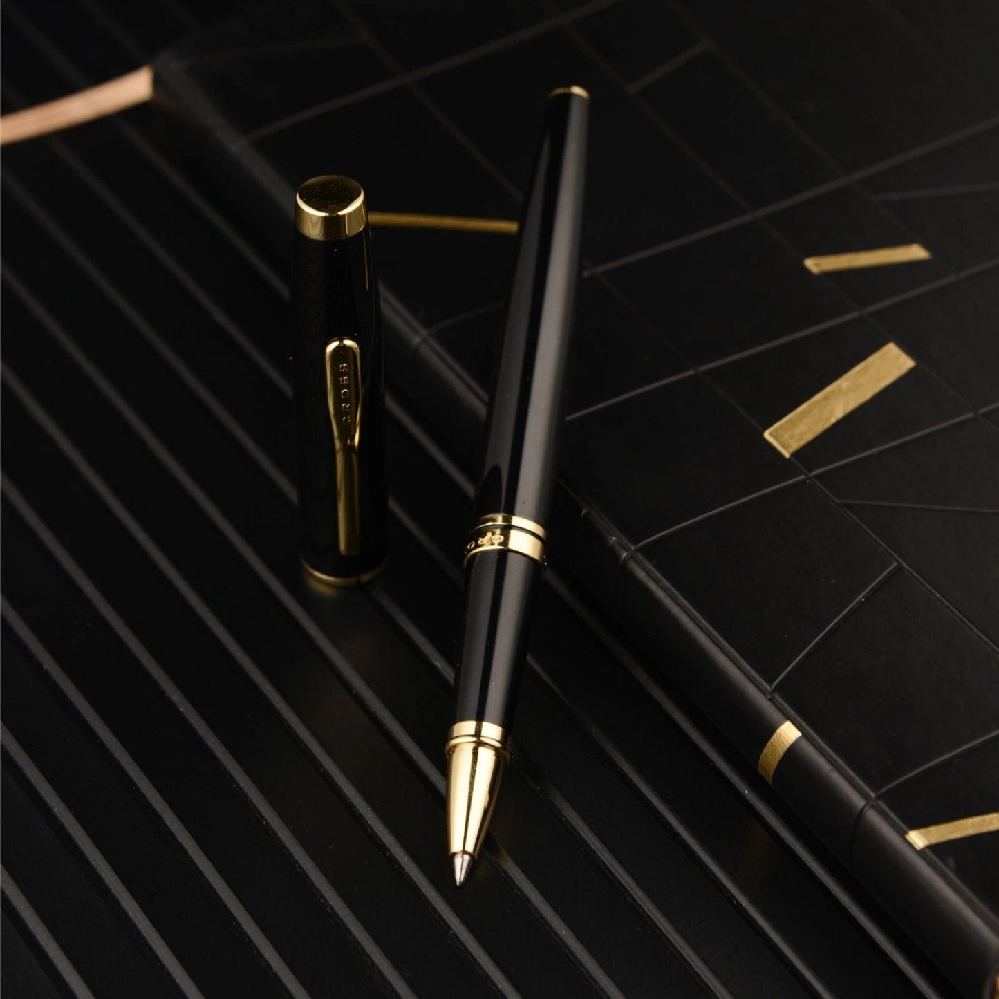 Cross Coventry Rollerball Pen | Black Lacquer | Smooth… — view 3 | luxury pen | XYD PLUS
