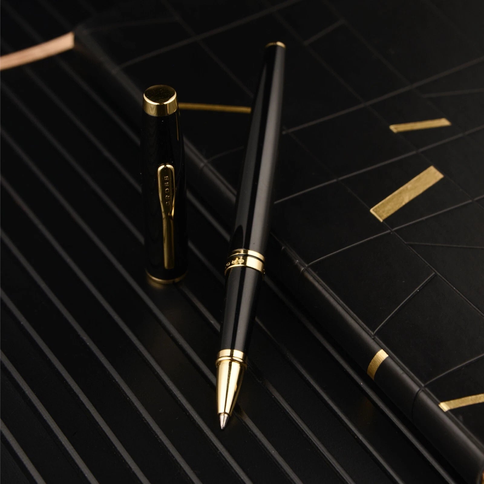 Cross Coventry Rollerball Pen | Black Lacquer | Smooth… — view 3 | luxury pen | XYD PLUS