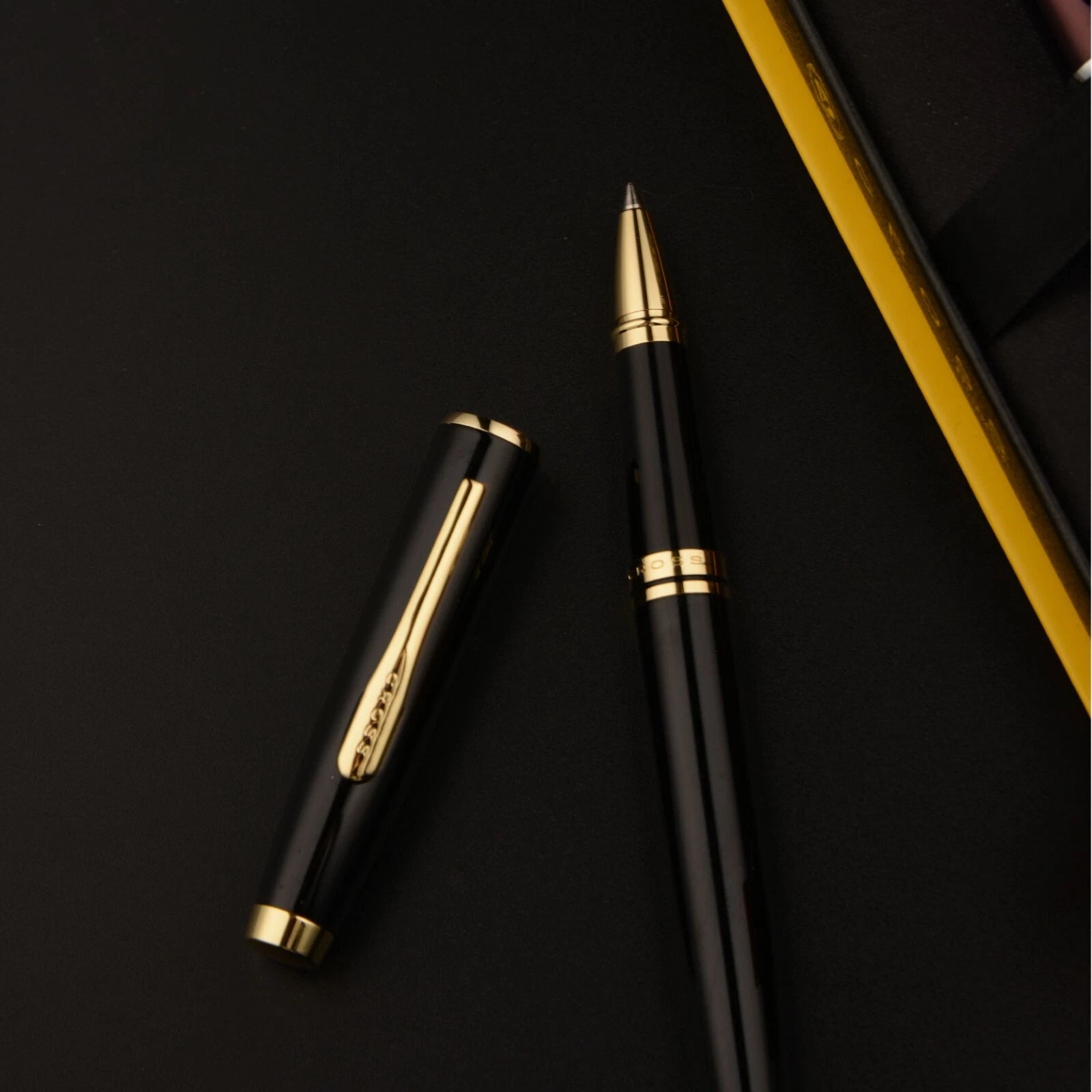Cross Coventry Rollerball Pen | Black Lacquer | Smooth… — view 4 | luxury pen | XYD PLUS