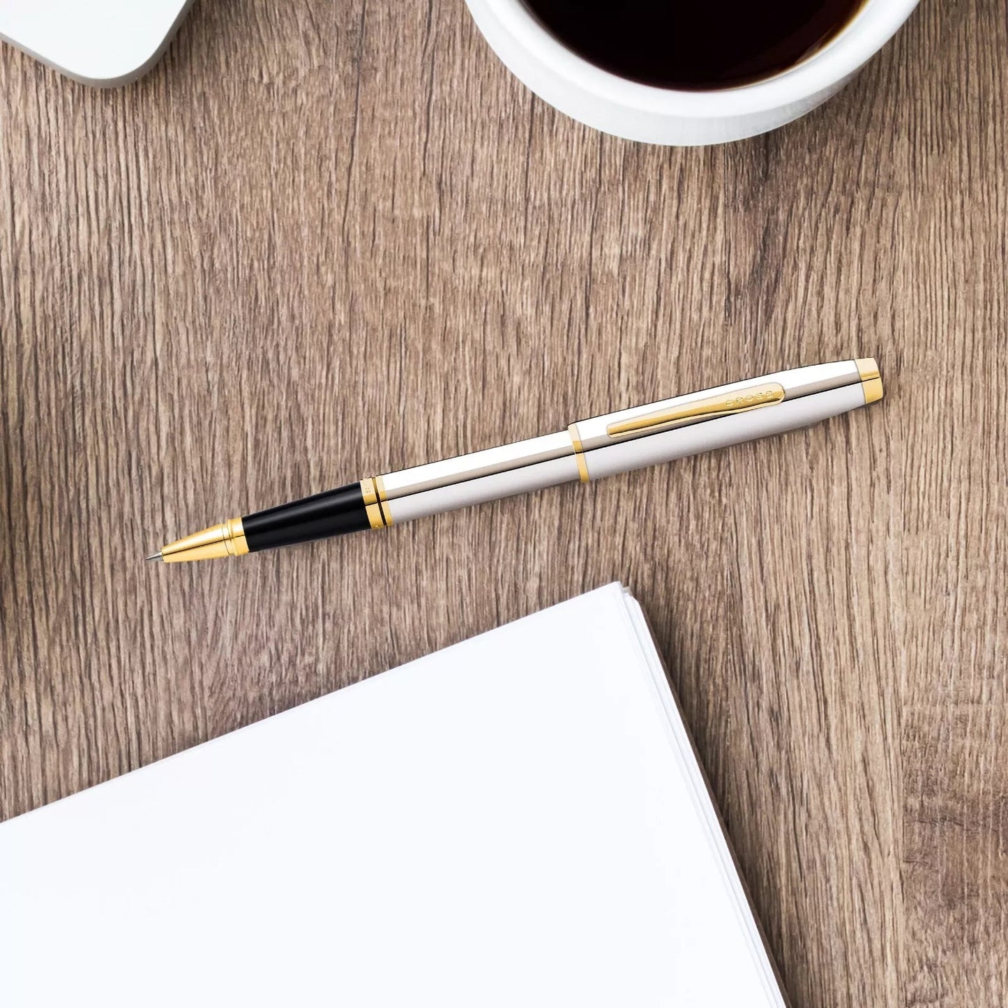 Cross Coventry Rollerball Pen | Gold Lacquer | Smooth… — view 8 | luxury pen | XYD PLUS