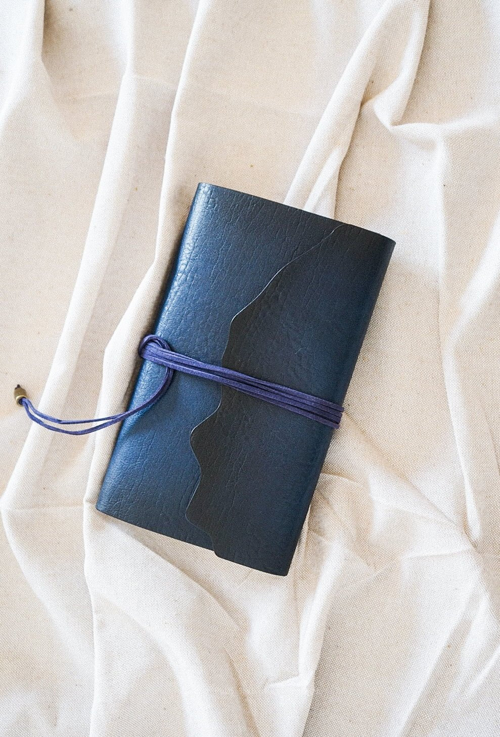 Mystic Waves Notebook - Navy image