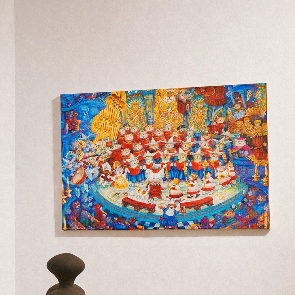 “Holy Cats Meow-A-Lujah Chorus” 1000 Piece Jigsaw Puzzle… — view 2 | jigsaw puzzle | XYD PLUS