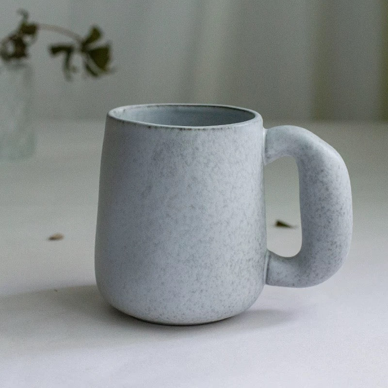 Minimalist Handmade Ceramic Mug Coffee Cup 200ml — view 5 | ceramic | XYD PLUS