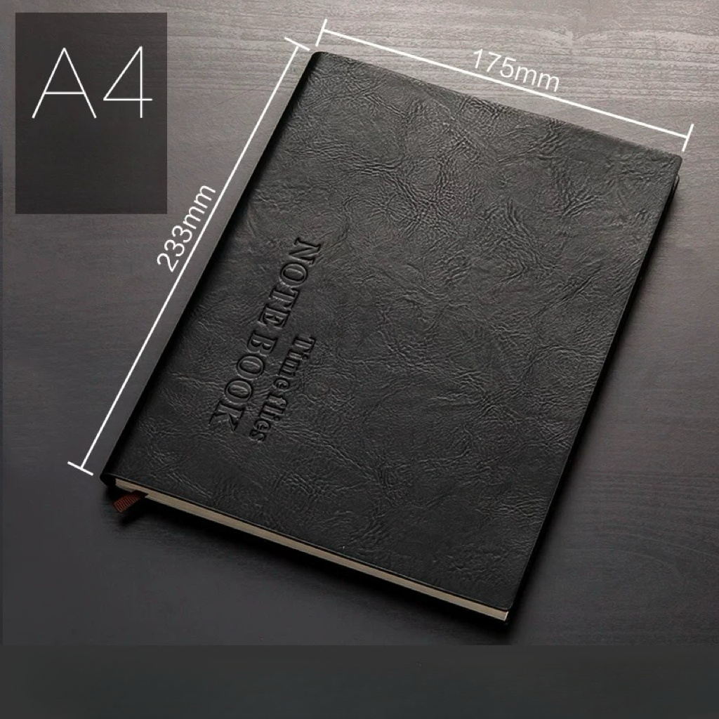 Premium A4 Thickened Soft Leather Notebook –… — view 6 | notebooks | XYD PLUS