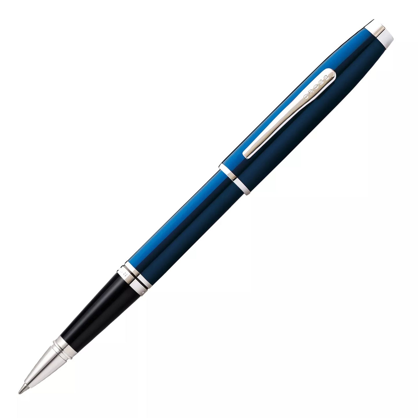 Cross Coventry Rollerball Pen | Blue Lacquer | Smooth Liquid Ink | Luxury Writing Instrument | Elegant Gift Pen