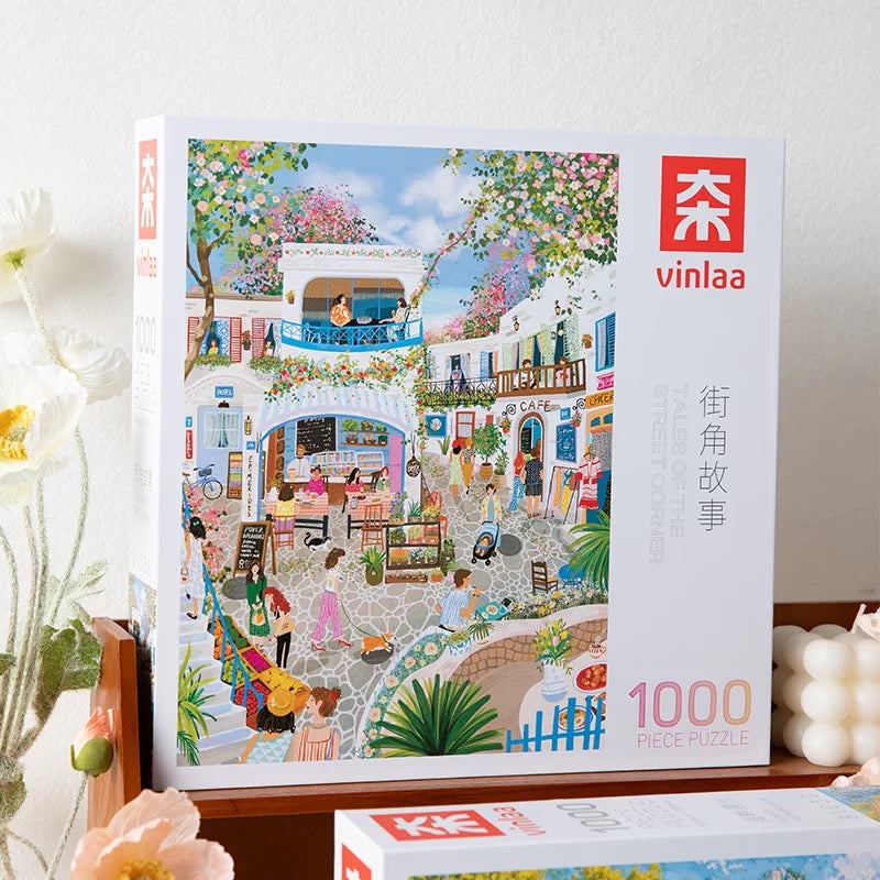 “Tales of the Street Corner” 1000 Piece Jigsaw Puzzle for… — product photo | jigsaw puzzle | XYD PLUS Gift Studio