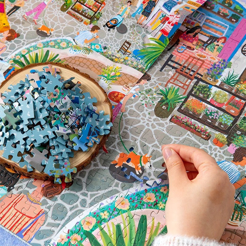 “Tales of the Street Corner” 1000 Piece Jigsaw Puzzle for… — lifestyle | jigsaw puzzle gift Canberra